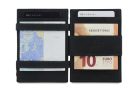 Magic Wallet Essenziale Coins Carbon Black